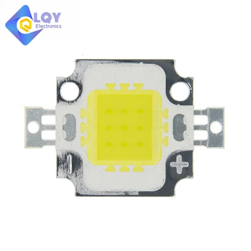 LQY 10W LED white Cold white Led Chip for Integrated Spotlight 12v DIY Projector Outdoor Flood Light Super bright