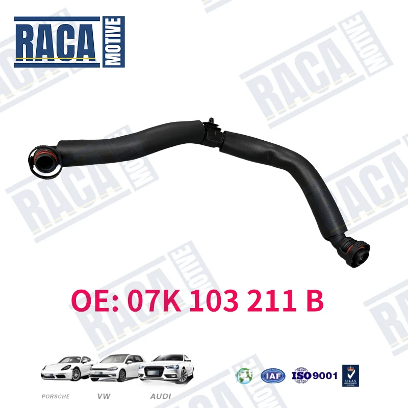 For Volkswagen Beetle Convertible Golf VI Jetta III IV Passat B7 Rabbit Crankcase Ventilation Hose 07K103211B 07K103211