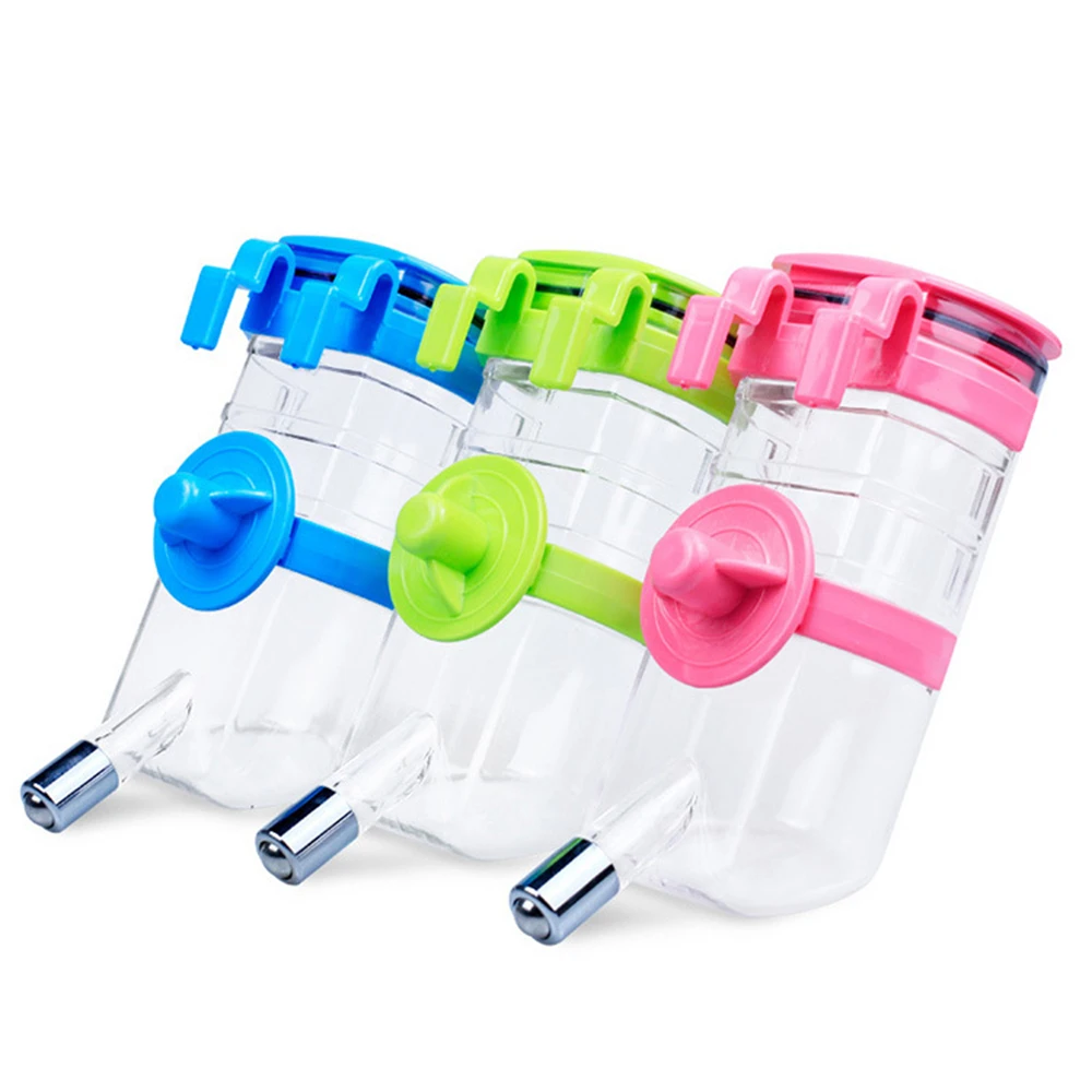 Cat Drinking Bottle Strong Anti-slip Performance Watertight Complete Automatic Feeding Capacity 400ml Pet Supplies Not Wet Mouth