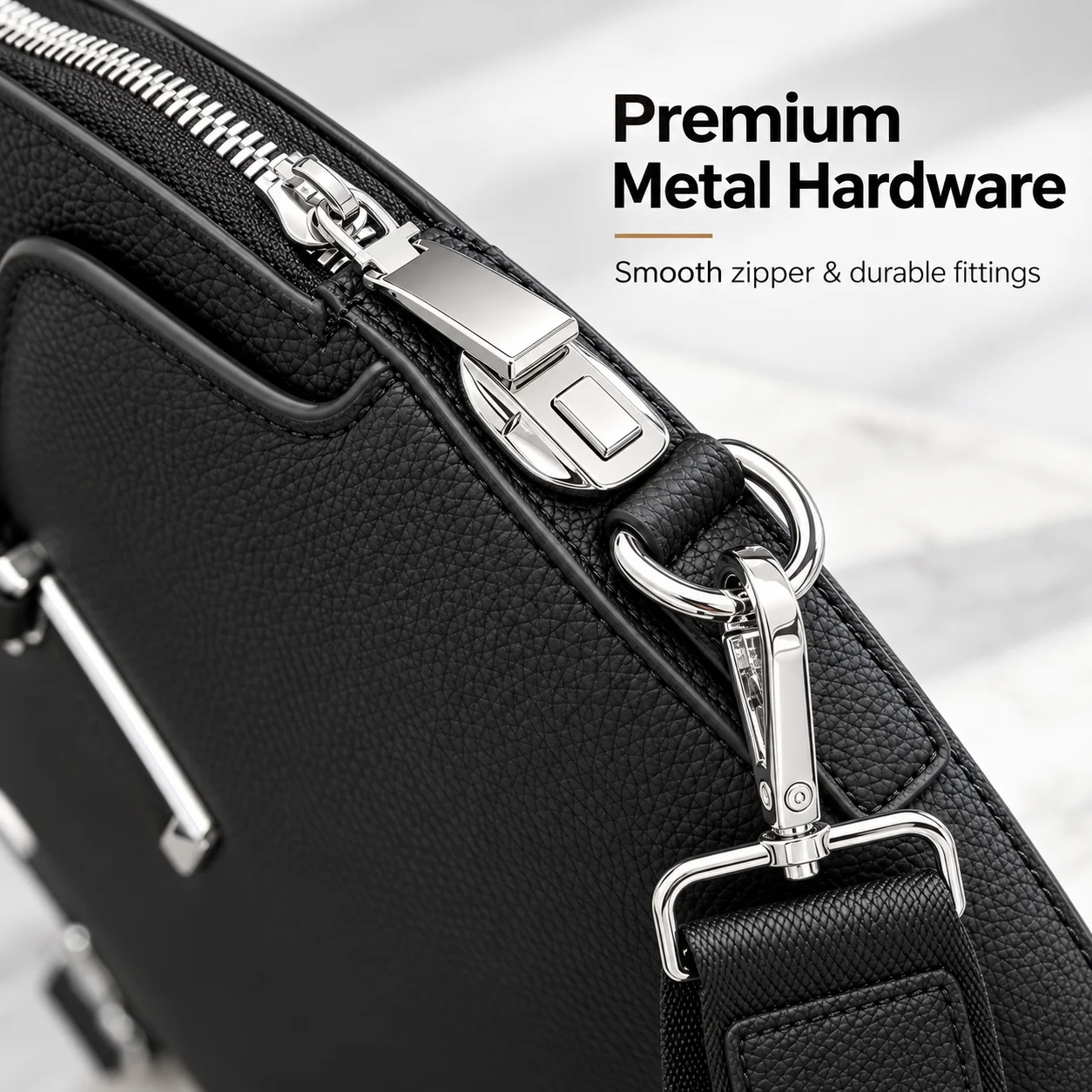 Men Briefcase Leather Handbag  - Leather Briefcase review and price