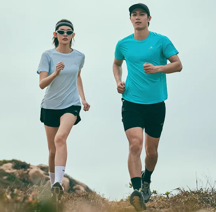 Pioneer Camp Running Lightweight Quick-Dry Short-Sleeved Men's Summer Moisture-Absorbing T-shirt Outdoor Hiking