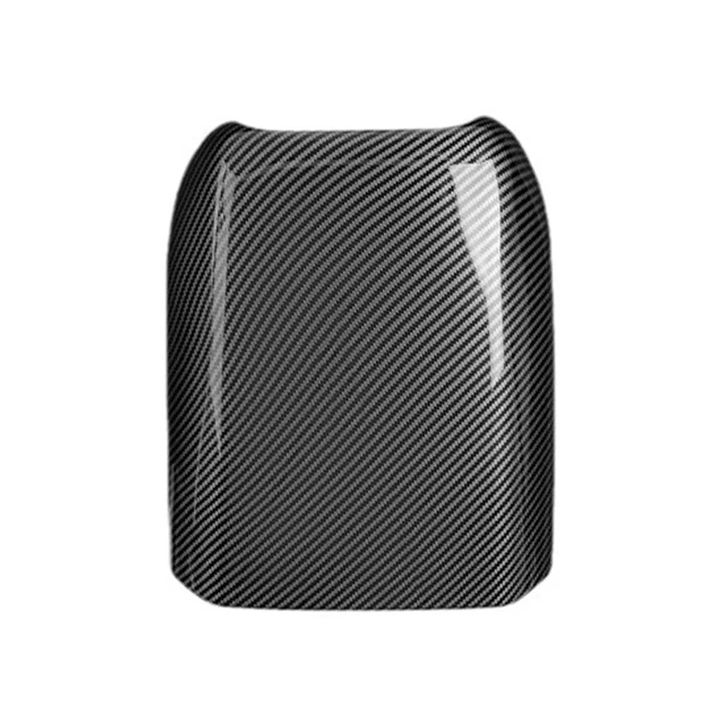 

AM-For Porsche Cayenne 2018-2022 Car Center Console Armrest Storage Box Protective Cover ABS Carbon Fiber