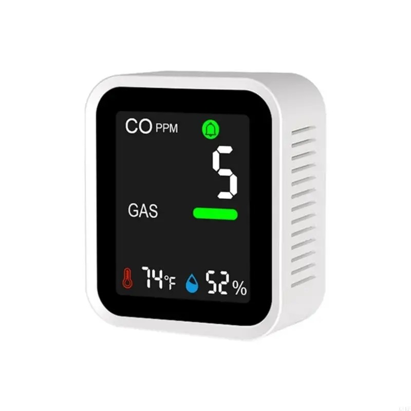 Multifunctional Homes Gas Detectors for Carbon Monoxide Methane & High Sensitivity Sensors Fast Alarm for House K1KF