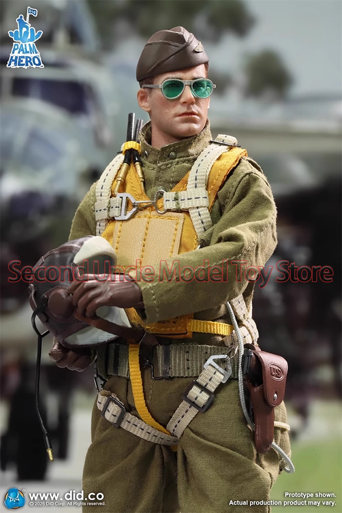 DID XA80032 1/12 مقياس الولايات المتحدة الجيش سلاح الجو الطيار الكابتن رالف مجموعة كاملة ل 6 بوصة عمل نموذج لجسم في الأوراق المالية