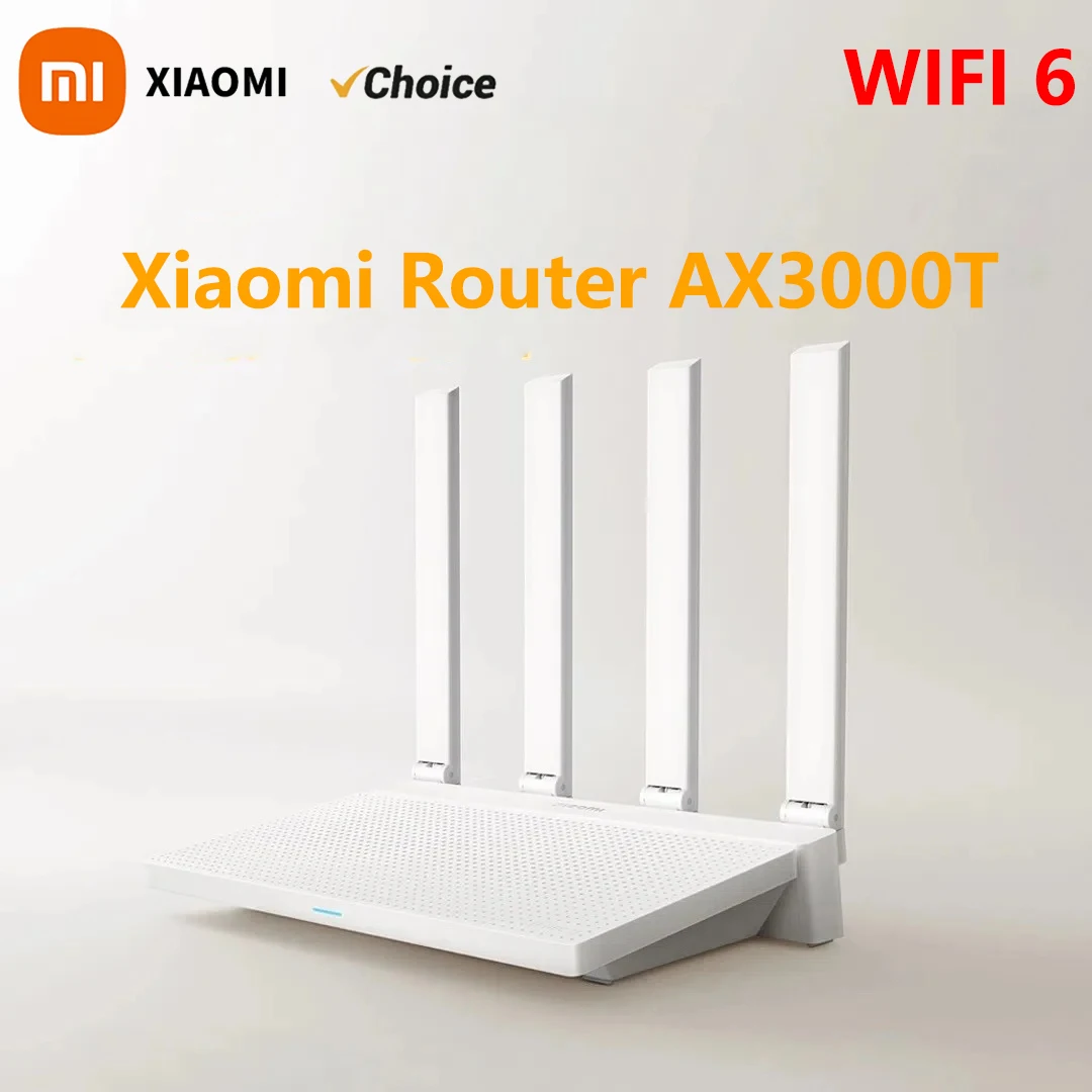 

Новый маршрутизатор Xiaomi AX3000T, IPTV Mesh Networking, порты Gigabit Ethernet, игровой ускоритель, повторитель, модем, усилитель сигнала CN