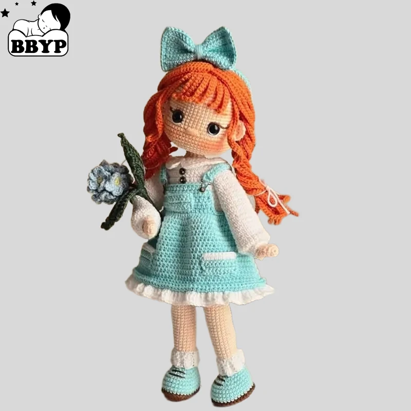 

Handmade Knitting Doll Mavi Doll Crochet Dolls For Home Accessories Craft gift Ornaments Finished Dolls
