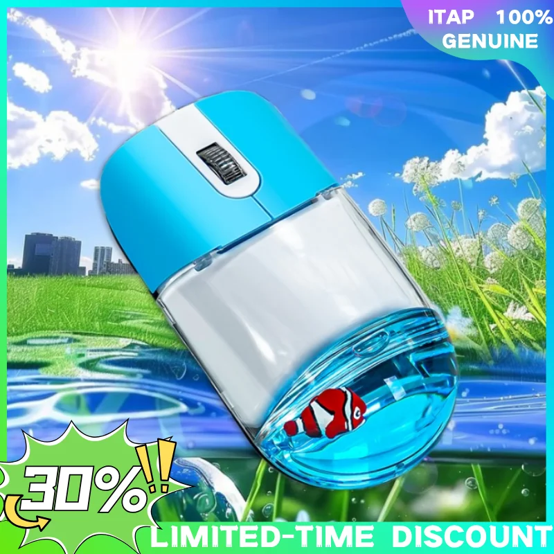 

Лидер продаж, креативная мышь с милыми морскими существами, 2,4G, беспроводная оптическая офисная мышь для ноутбука, низкий уровень шума, удобный сенсорный дизайн