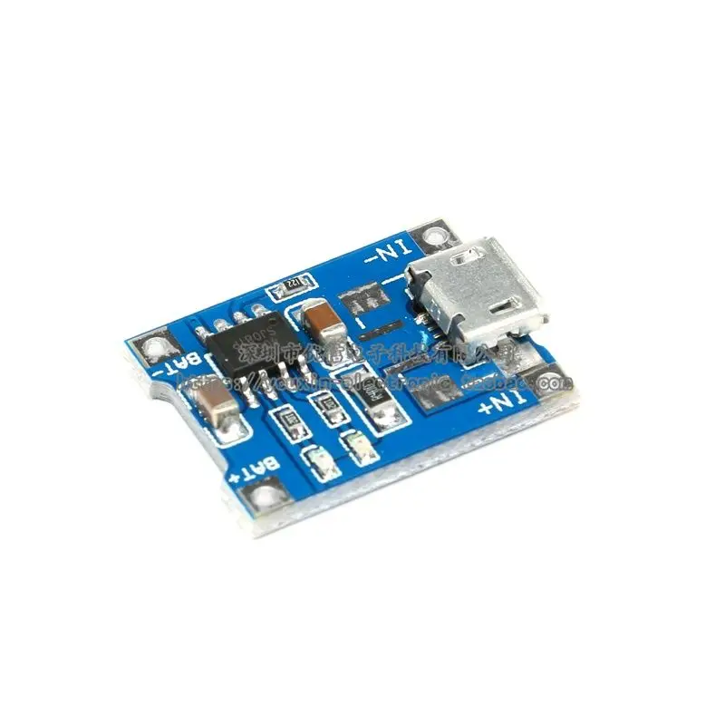 1A Lithium Battery Charging Module 4056 MICRO USB Version