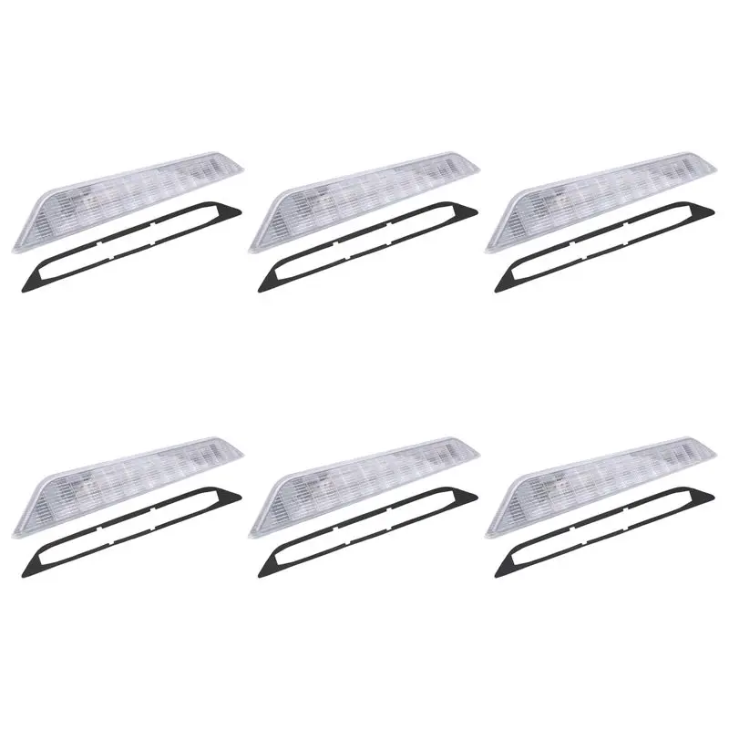 6X Car High Mount Rear Third Brake Light Stop Lamp For Nissan X-Trail T31 Xtrail 2008-2013