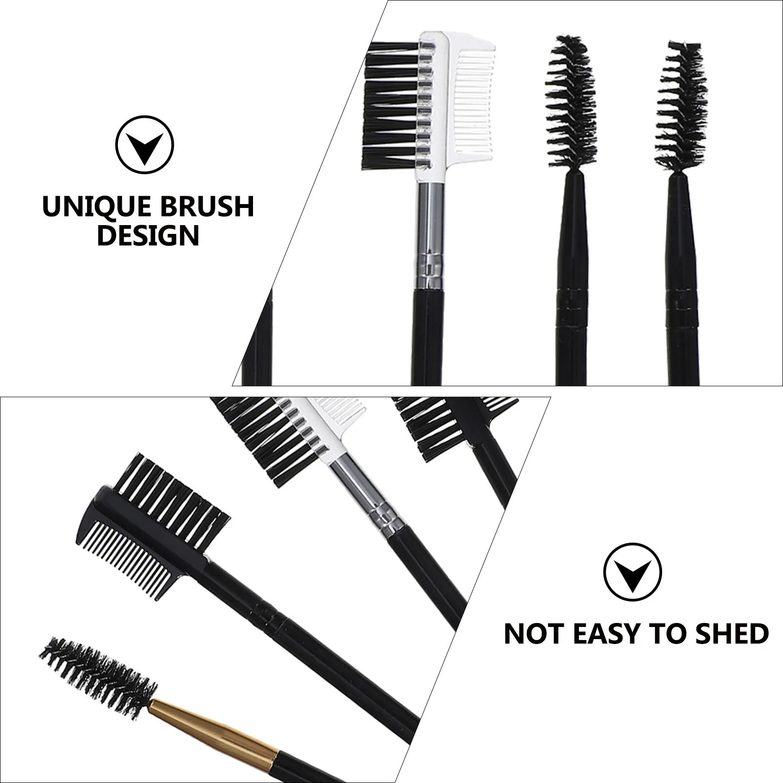 

7pcs Makeup Brush Set Double-Ended Tools For Daily Use Fine Workmanship Easy Clean No Hair Falling Brush Set