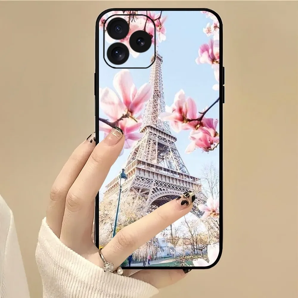 Fashion Tour E-Eiffel France Phone Case For iPhone 11 12 13 14 15 8 XS Mini X XR PRO MAX Plus Cover