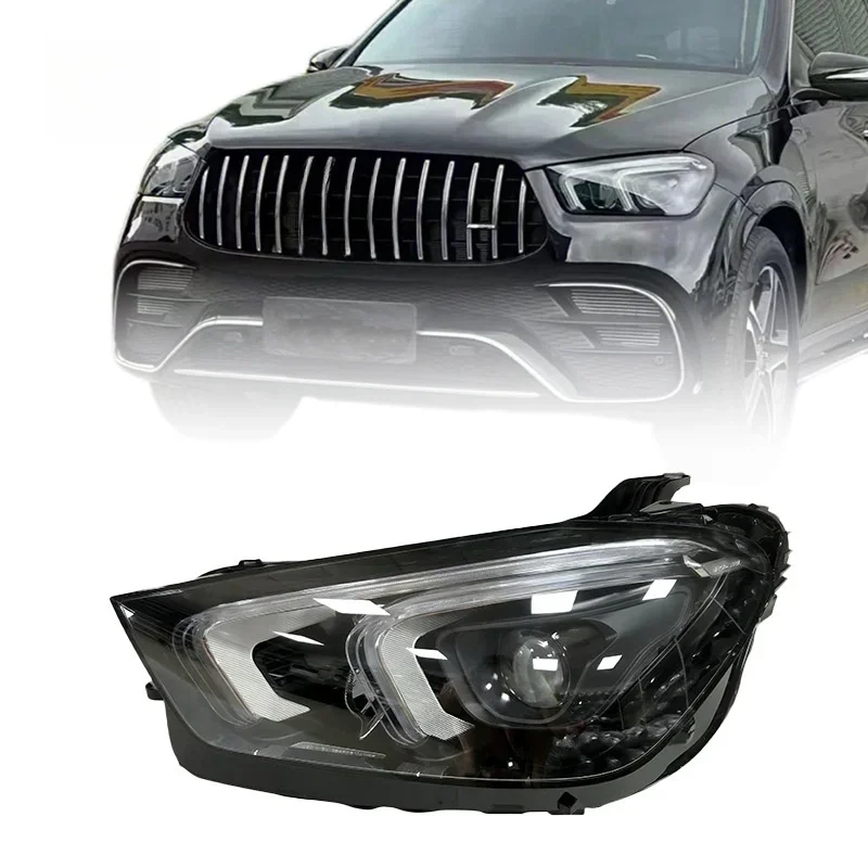 For Mercedes-Benz GLE W167 Headlight 2020-2023 W167 Headlights GLE300 GLE400 Headlight Full LED Headlight Assembly W167 Headlamp