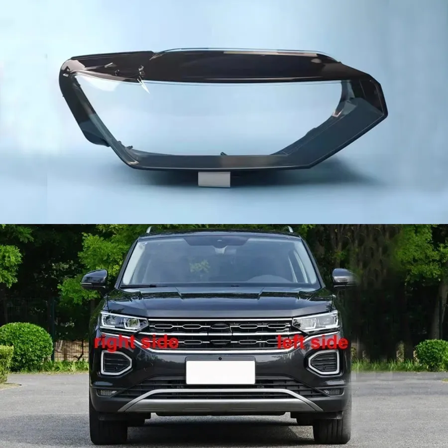 

Для Volkswagen VW Tayron 2019-2022 крышка передней фары прозрачный корпус фары линзы из плексигласа замена оригинального абажура