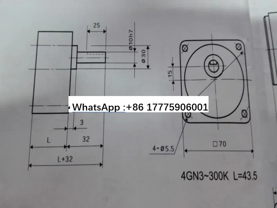 

4GN 100K Gearbox, Gearbox, Transmission