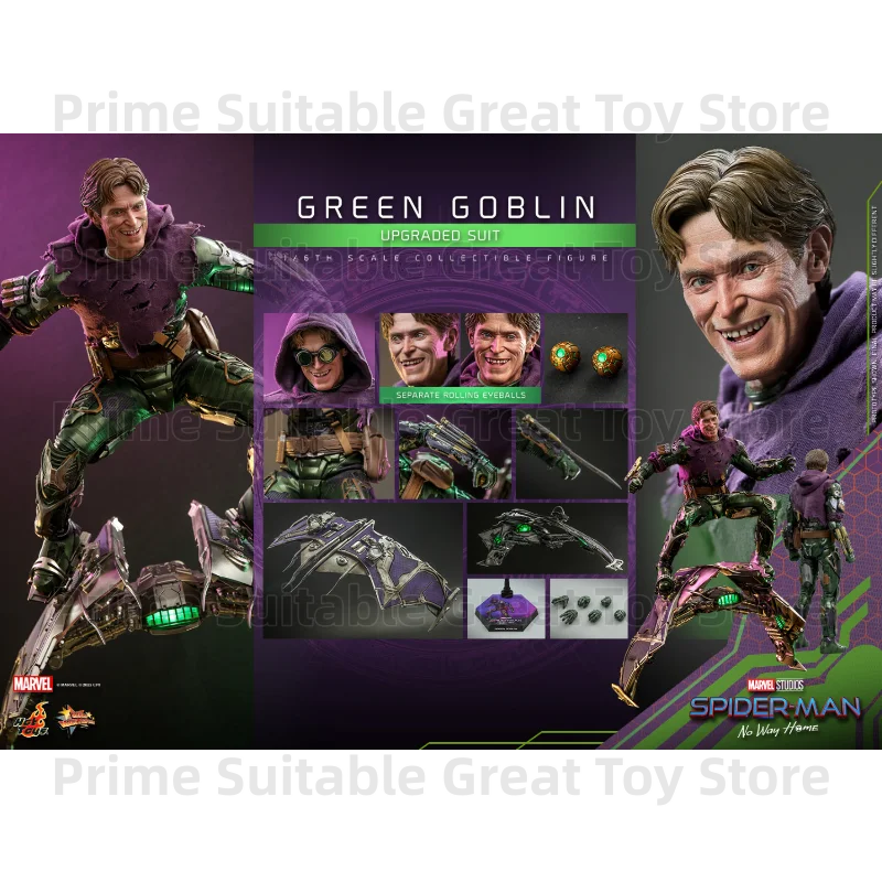 【In Stock】HOTTOYS HT 1/6 MMS674 Spider-Man No Way Home Green Goblin Gift&Collection