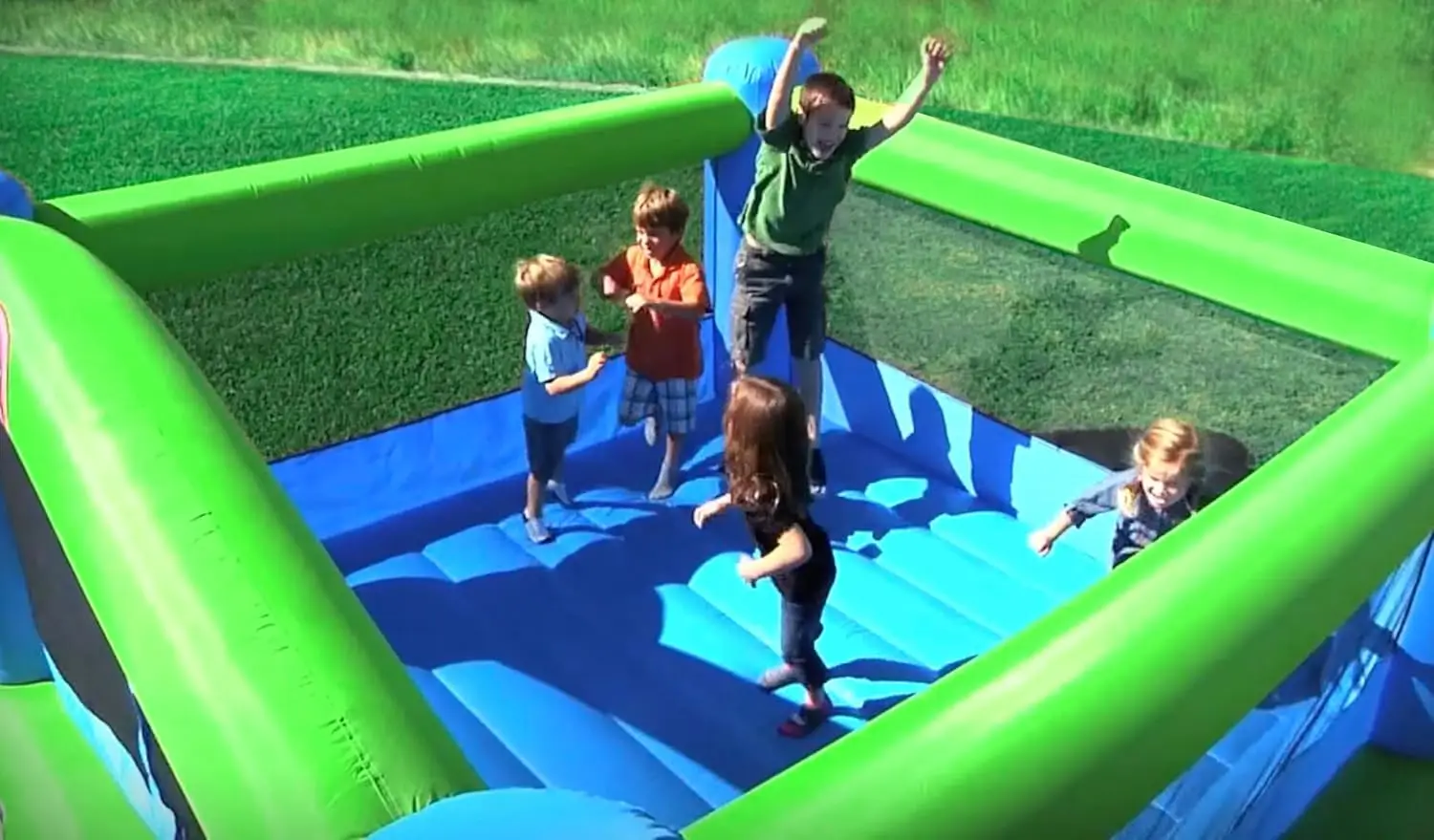 Inflatable Bounce House with Blower - Huge - Premium image 3