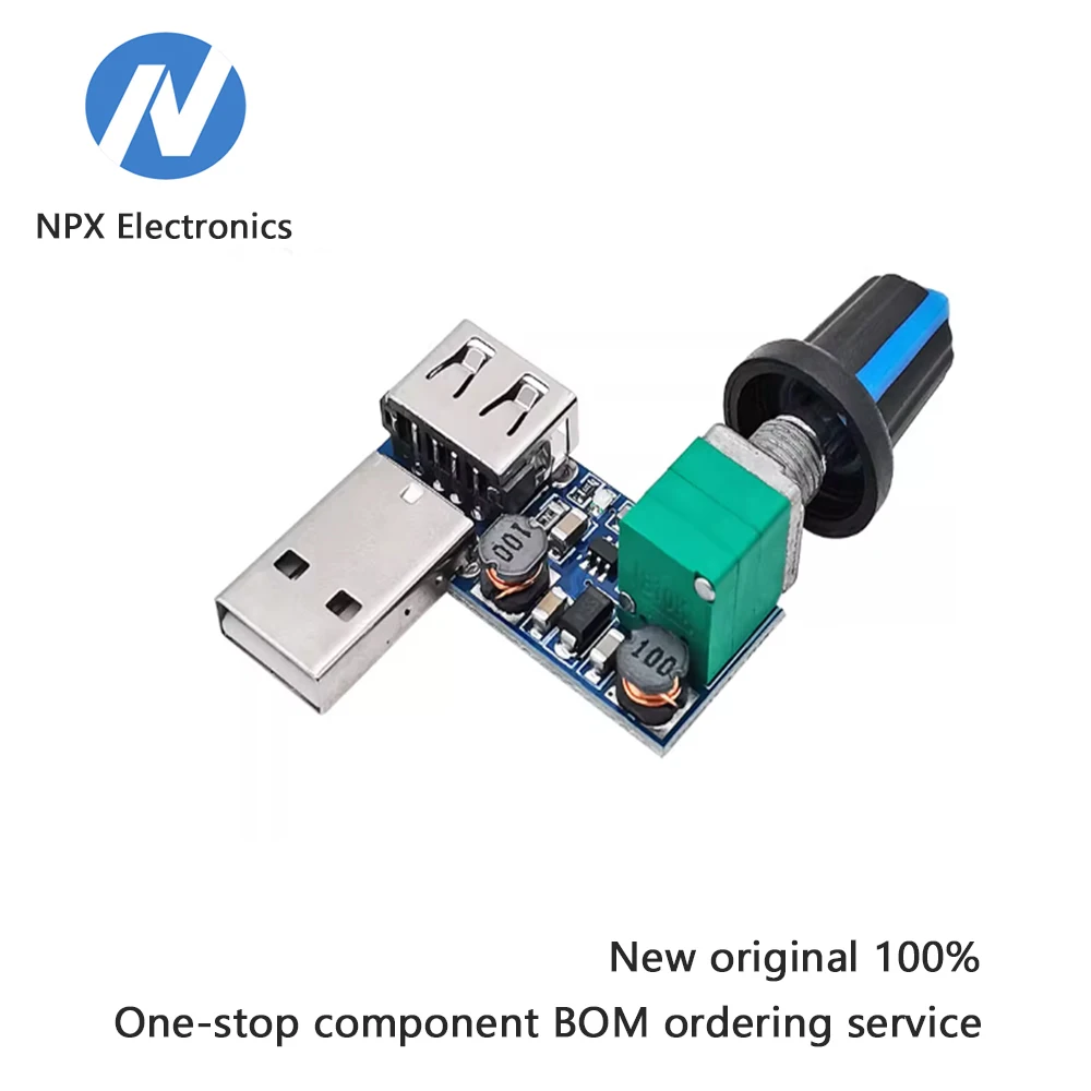 Controlador de velocidade do ventilador USB, regulador de velocidade e volume do vento, dissipação de calor, operação silenciosa, multivelocidade, escritório, dormitório, b