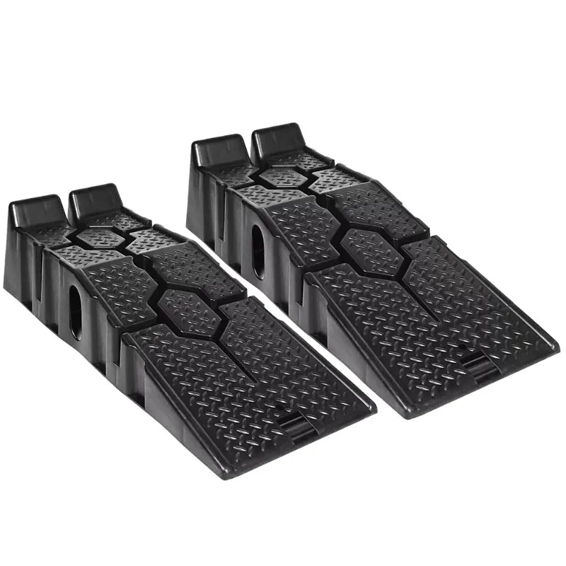 2pcs Car Ramps 90cm 3T Long Antiskid Working Ramps Heavy Duty Auto Oil Changing Repair Maintenance Lift Tools
