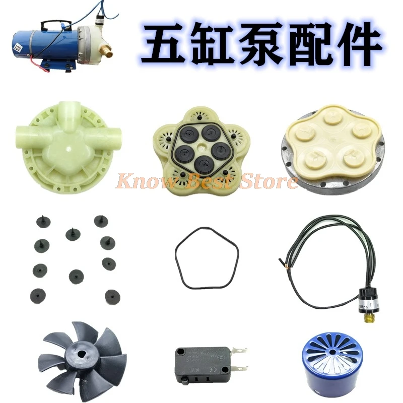 5G-130/180/210 Agriculture High Pressure Five Chamber Diaphragm Pump Electric Sprayer Accessories Wearing Parts Repairing kit