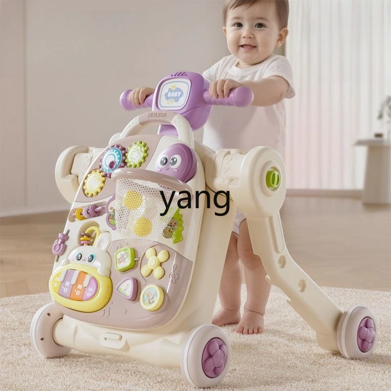 

LMM four-in-one multi-function walker hand push game scooter adjustable