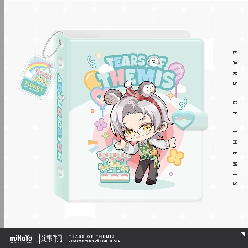 공식 miHoYo Themis의 눈물 초대 시리즈 Q 버전 폴라로이드 보관 도서 코스프레 게임 주변기기 보관 축제 선물