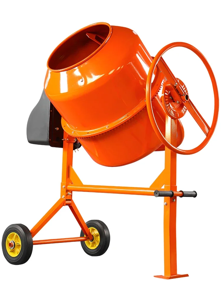 Stainless steel, pure copper, household mixer for small-scale concrete construction sites using mixer, feed mortar, and ash