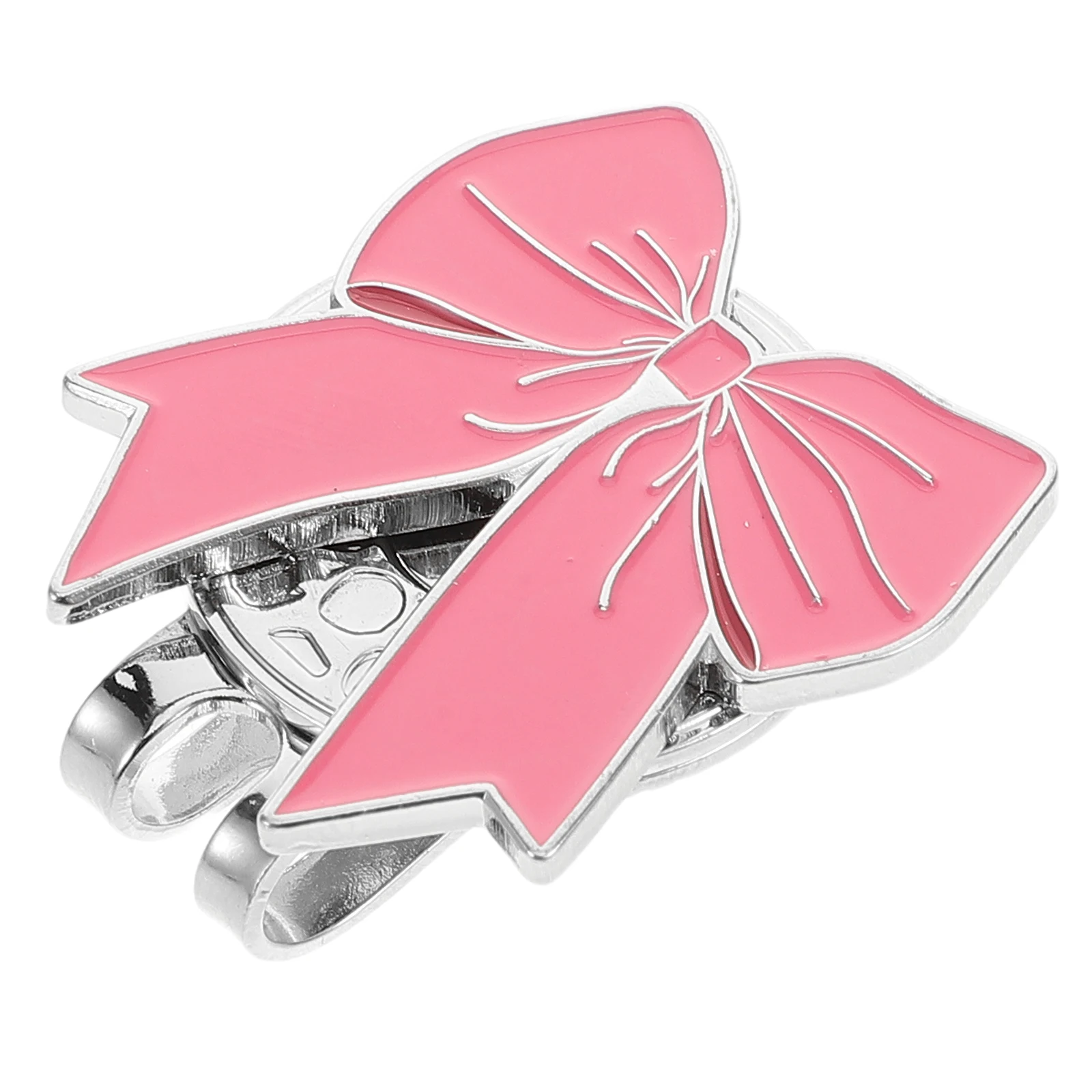 

Hat Clip Marker Holder Clips for Clips For Golf Hats Ball Markers Hats Accessories Precision Bowknot Golf Training
