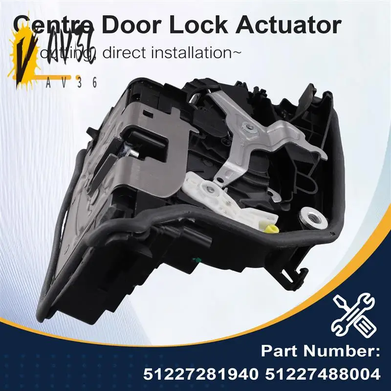 

AV36-51227281940 Car Rear Right Centre Door Lock Actuator For BMW X1 X2 X5 X6 Cooper Clubman Countryman 2016-2021 51227488004
