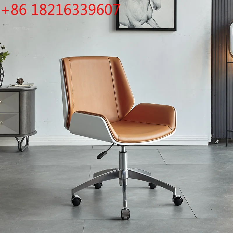 YAO Nordic Back Office Chairs Designer Office Furniture Simple Modern Home Computer Chairs Sedentary Comfortable Lift Swivel Cha