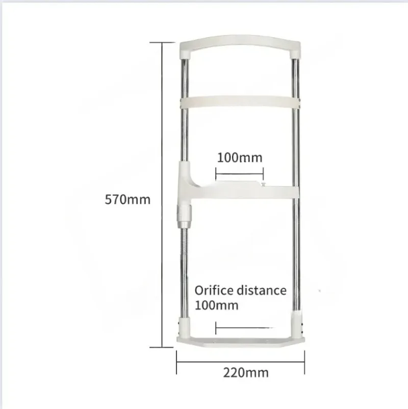 Optical Instrument Chin Rest Forehead Bracket Set for Slit Lamp and Other Devices High Quality HTL