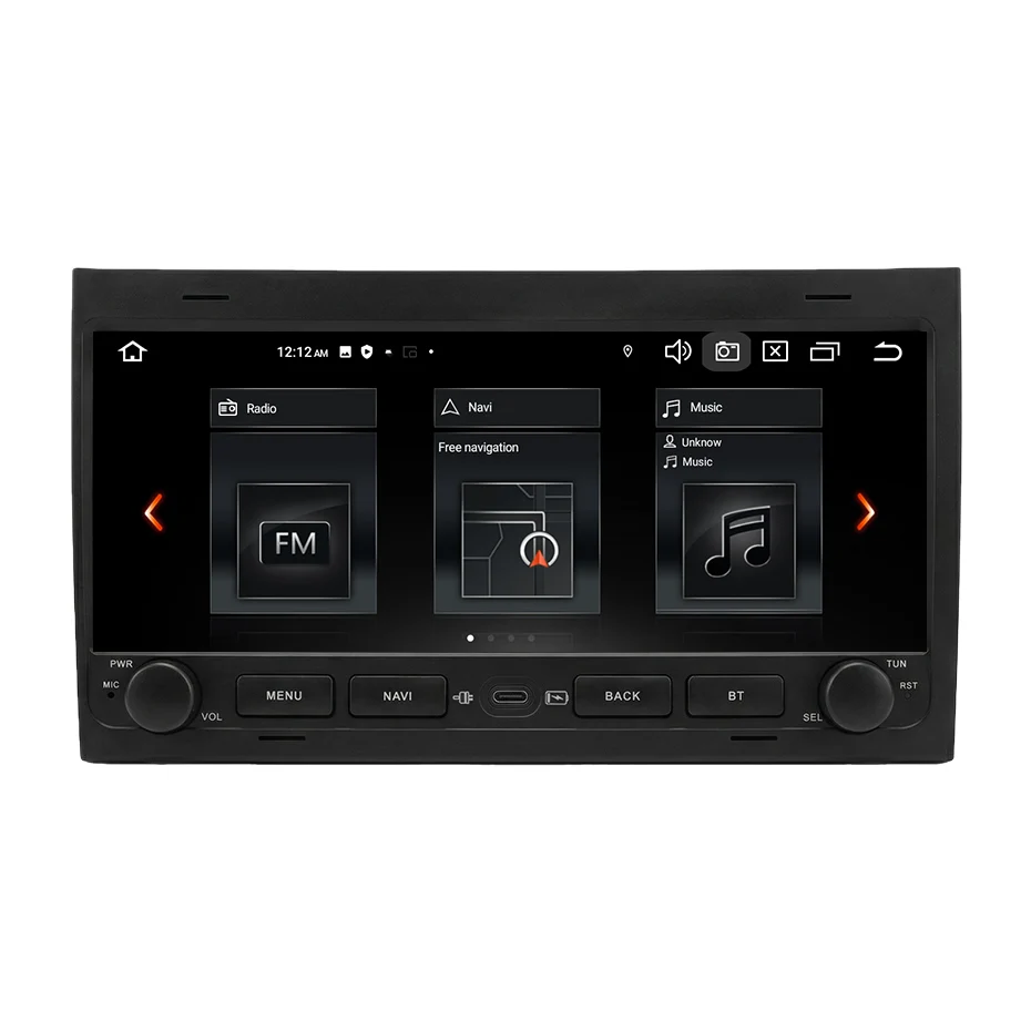 10,26'' Bildschirm Autoradio Wireless Carplay Android 15 Auto-Zubehör Stereoanlage für Audi A4 B6 S4 B7 RS4 Seat Exeo 2002-2008 intelligente Systeme Multimedia-Player Bluetooth Autoradio Navigation