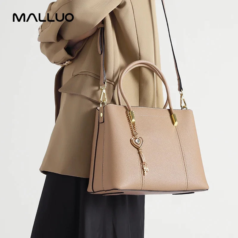 

Women's Cow Leather Shoulder Commute Bags Ladies Split Cowhide Luxury Design Bag Female Casual Retro Tote Handbag High Quality