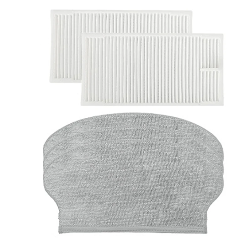Para Midea M6 / VCR21LDSW / Eureka NER600 accesorios de Robot aspirador Cepillo Lateral principal filtro Hepa piezas de repuesto de fregona