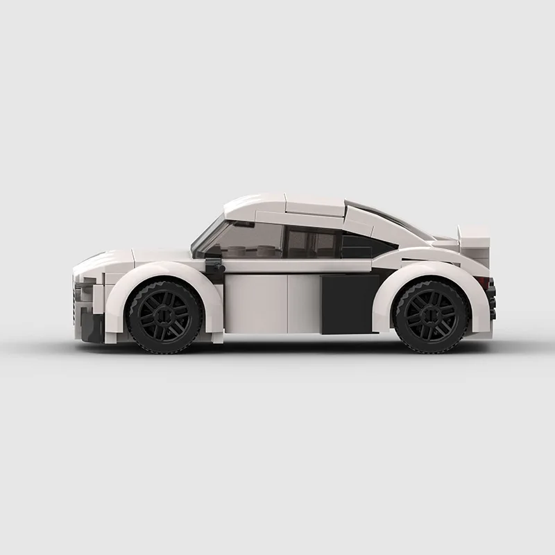 Compatible with Lego small particle racing car MOC building block educational toy model assembly foreign trade wholesale