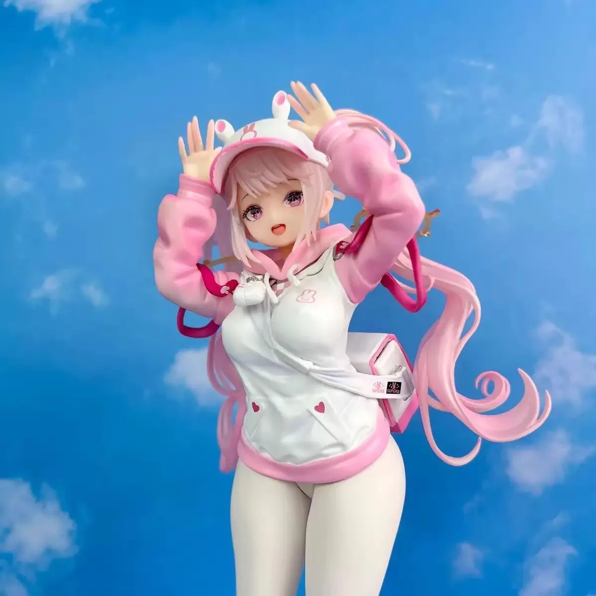 متوفر Nikke: آلهة النصر 26 سنتيمتر أليس أنيمي أرنب الملاك فتاة ملابس السباحة لطيف عمل لطيف صديقة البلاستيكية البرية Oys الهدايا