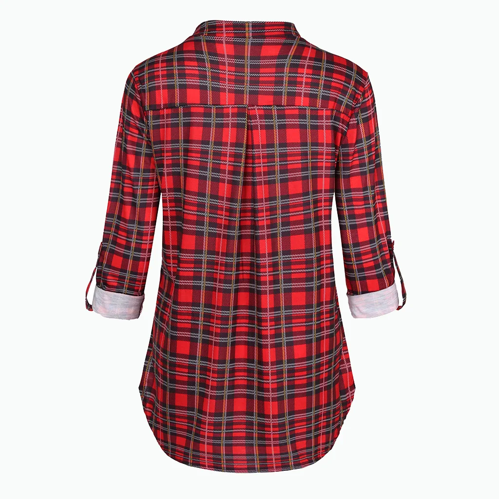 Damen Umstands-Still-T-Shirt mit V-Ausschnitt, einfarbig, langärmelig, Still-Tops, Kleidung für schwangere Frauen – Detail 21