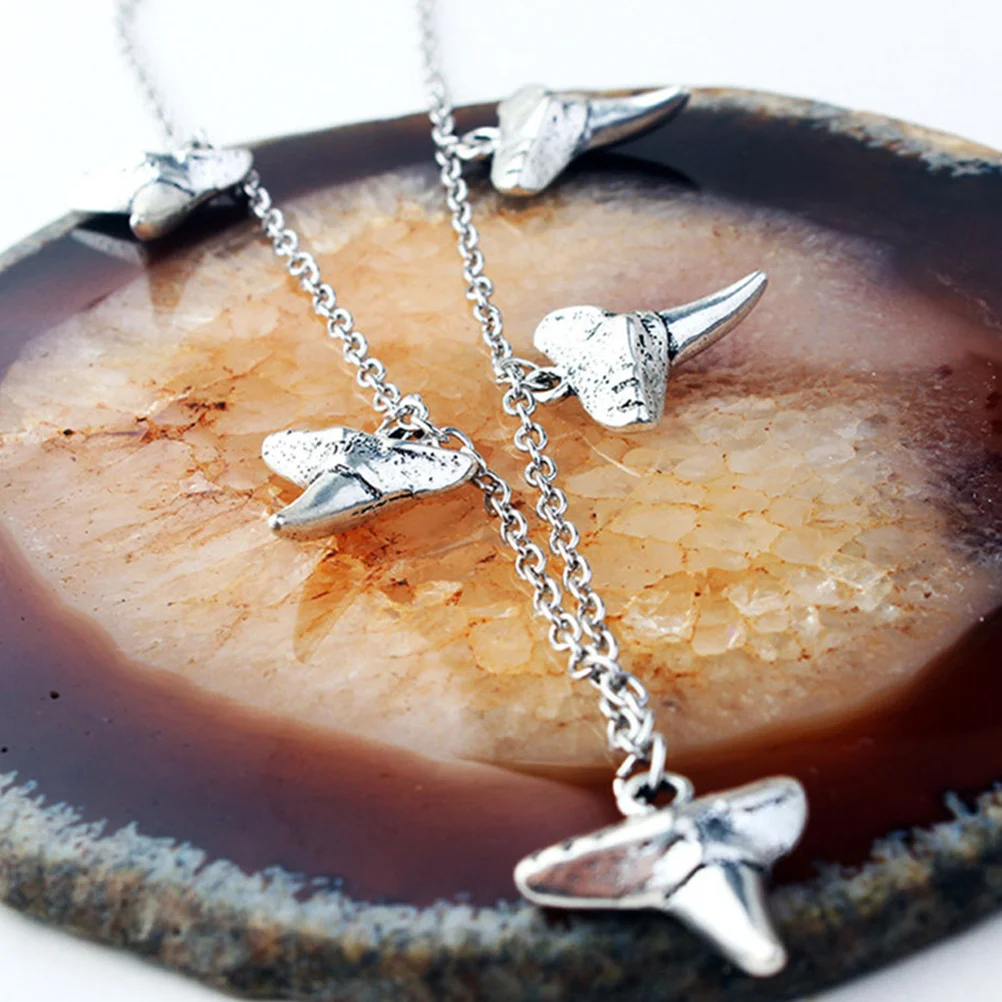 2 قطعة قلادة شكل الهيب هوب نمط سبيكة قلادة دائم كول الرجال النساء المجوهرات الشرير العصرية المختنق الإكسسوار