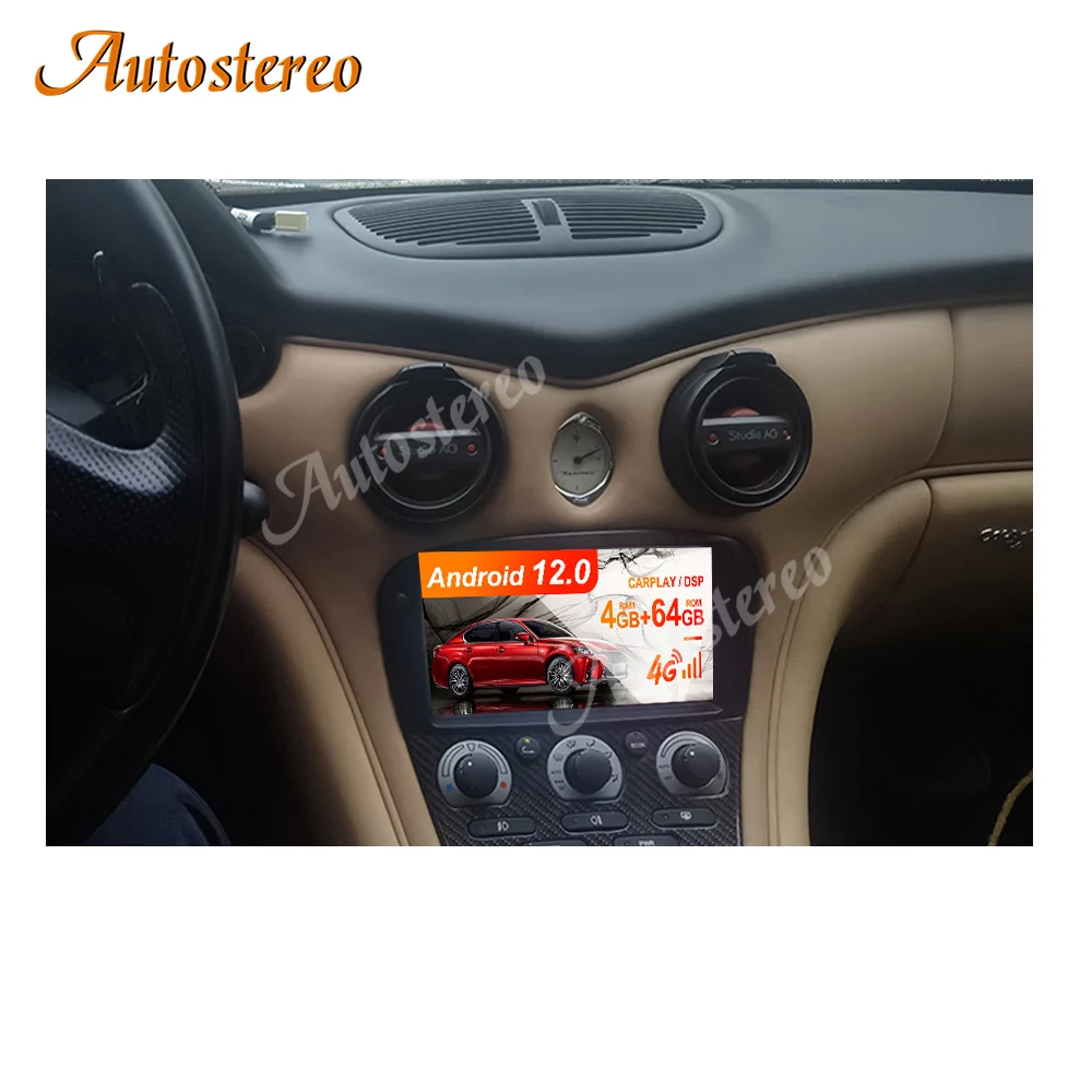 

Auto Stereo Android 12 Car GPS Navigation for Maserati 3200GT 4200GT Multimedia Player GPS Navigation Head Unit Carplay 4G SIM