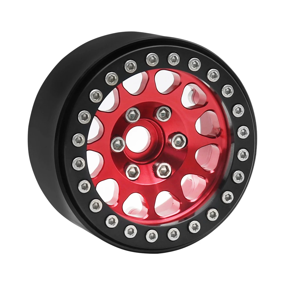 Metall 1,9 Beadlock Felgennabe für 1/10 Hsp Redcat Rc4wd WRAITH Tamiya Axial SCX10 D90 HPI RC Auto Ersatzteil