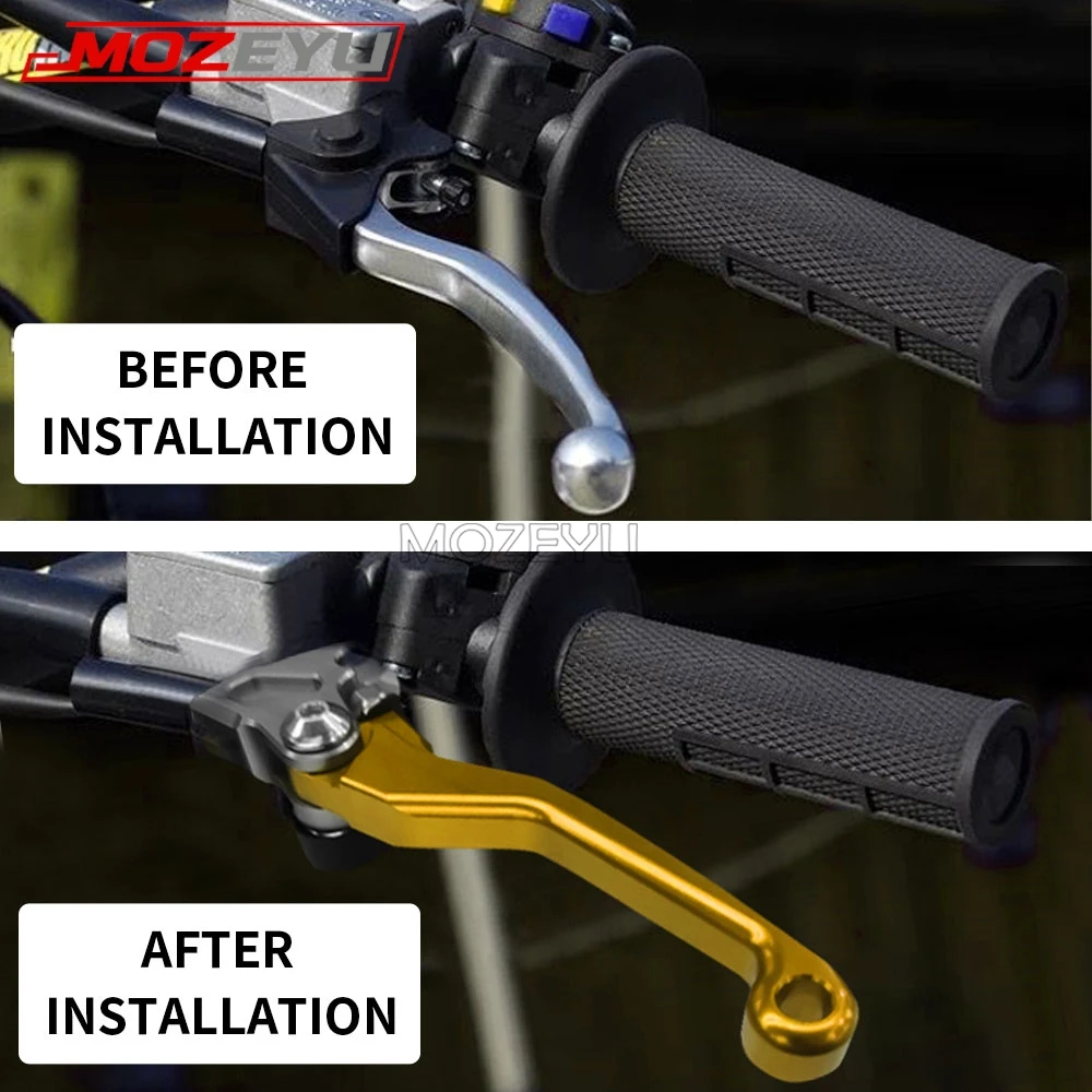 Dirt Bike Handle Hand Handlebar Pivot Brake Clutch Levers For SUZUKI RMX450Z 2010 2018 2011 2012 2013 2017 2016 2015 RMX 450 Z view 5