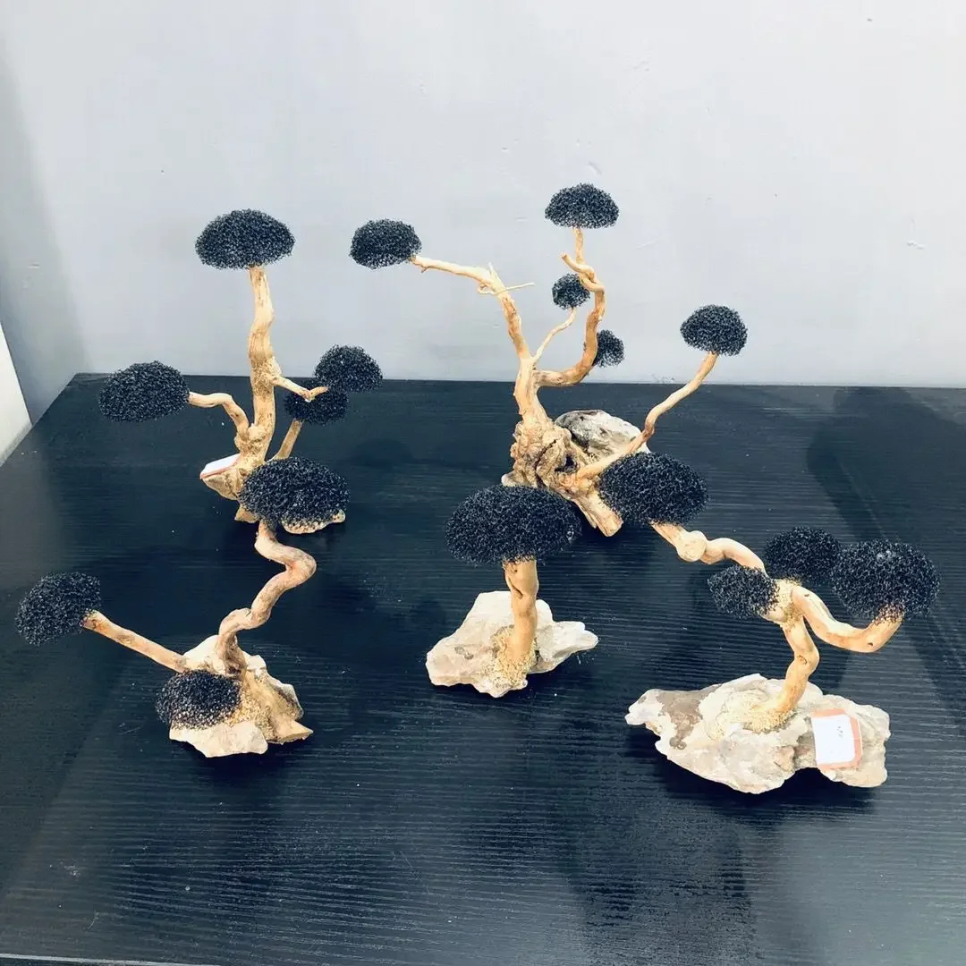 Akwarium Driftwood Dekoracja krajobrazu Akwarium Drewno DIY Ozdoba Diy Fish Tank Craft Decor — zdjęcie 7