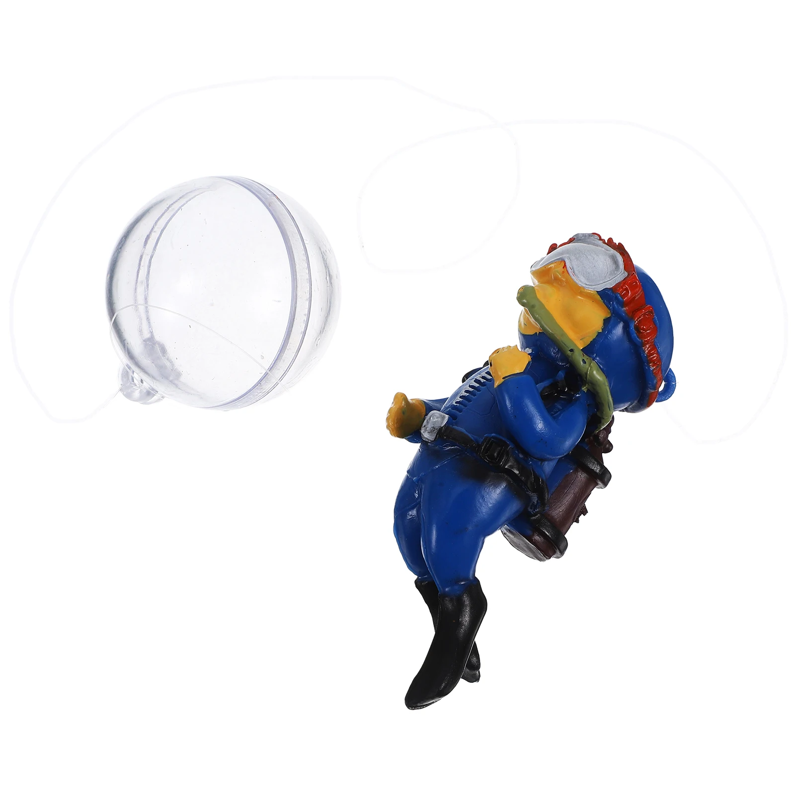 

Diver Floating Decoration Unique PVC Mini Diver Safe H crafted Aquarium Scene naments Fish Tank Supplies Easy Maintenance