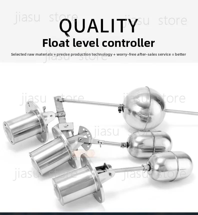 Stainless Float Level Switch UQK-01 UQK-02 UQK-03, Water Level Controller Float Switch for Tank