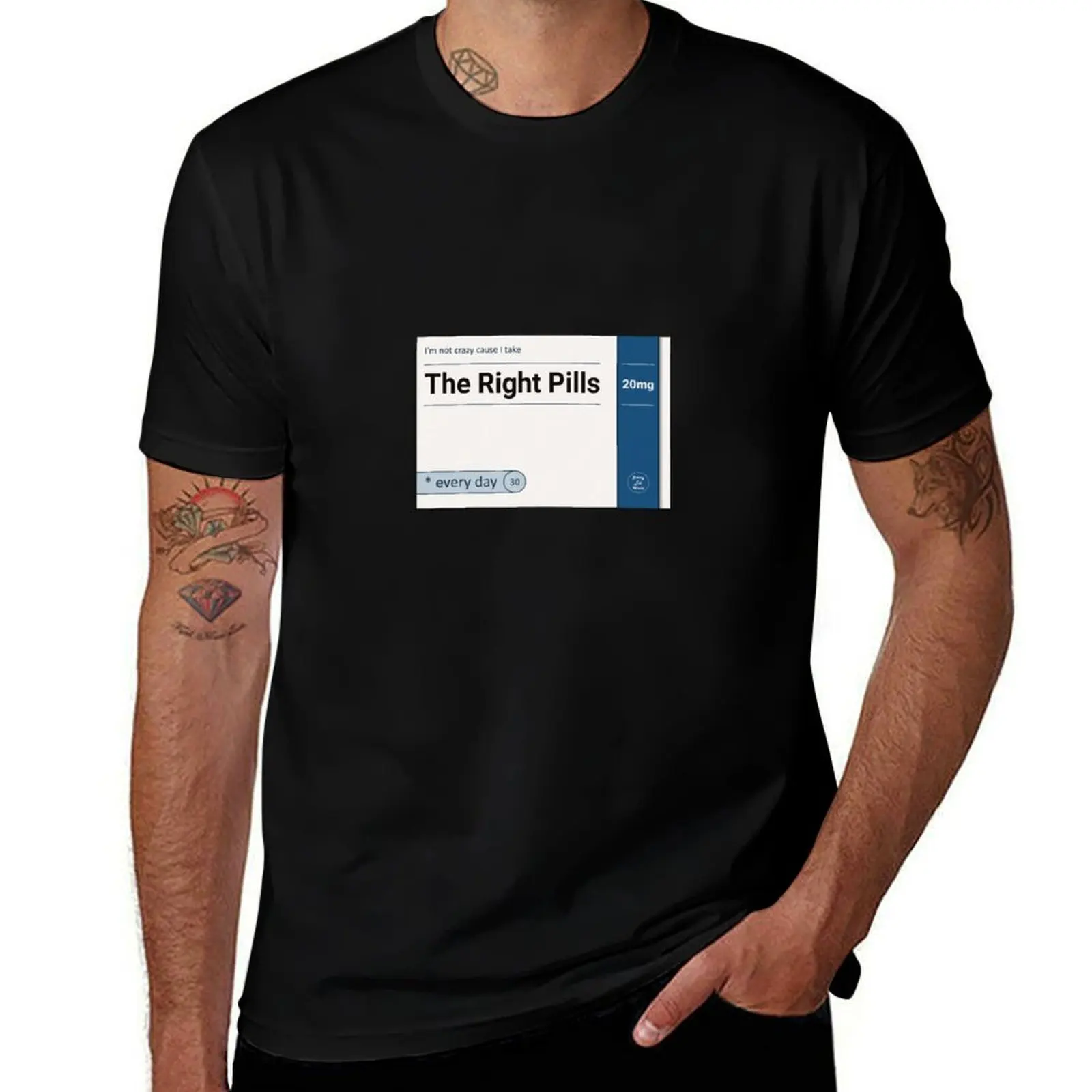 

The Right Pills T-Shirt Moisture Control Sports Tee