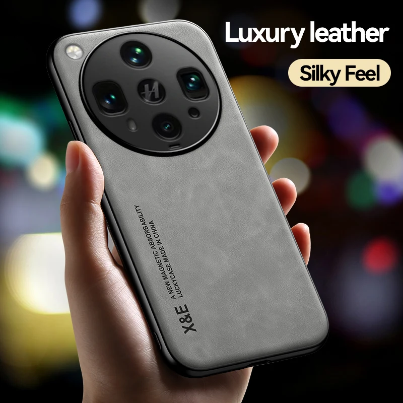 Case for Oppo Find X8 Ultra Luxury Shockproof Protective Cover Magnetic Car Holder Protection X8 Pro X8s X8 Coque Fundas Capa