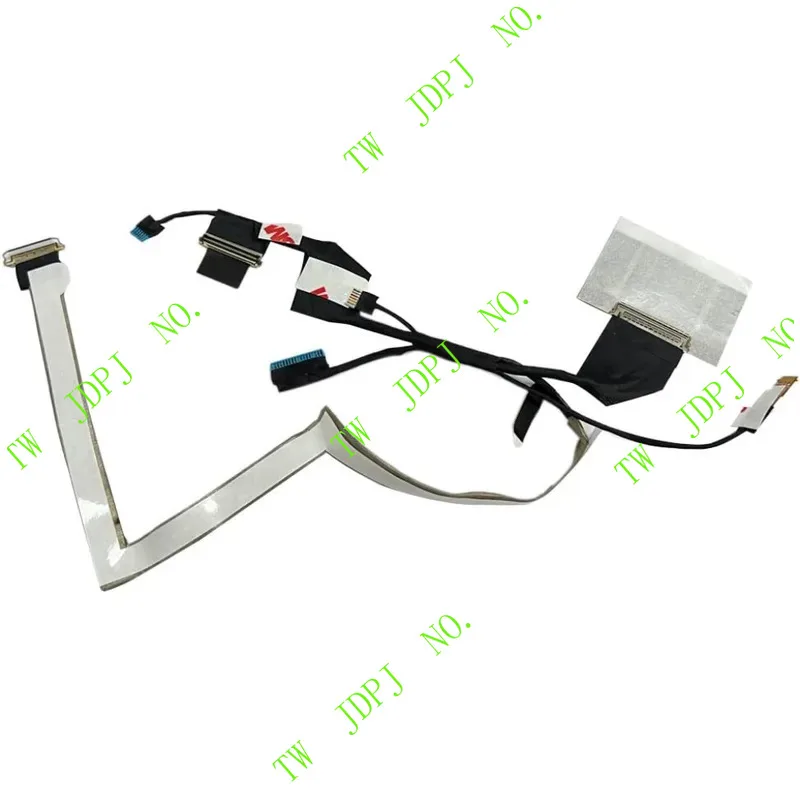 Cabo de vídeo para tela LCD FHD EDP RGB PJSE 30PIN com câmera IR para Dell Latitude 7320 E7320 6mm 07F5N0 DC02C00R700