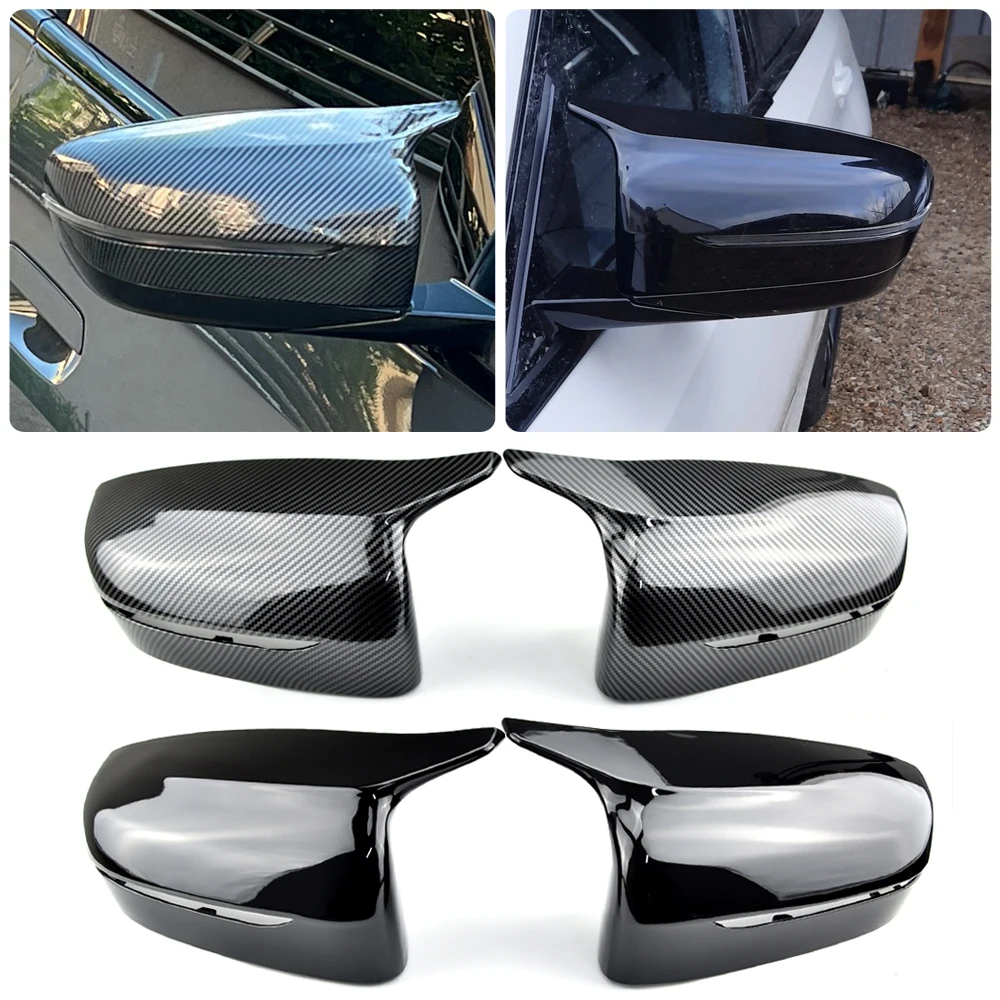 

1pair For BMW 4 5 7 8-Series G20 G21 G28 G11 G12 G14 G15 G16 G30 G31 G38 G22 Car Rearview Mirror Caps