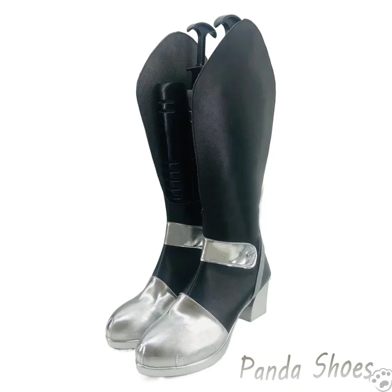 Zapatos de Cosplay de Fate Emiya Shiro, juego de Anime Cos, Botas Largas, accesorios de vestuario de cómic para fiesta de Halloween