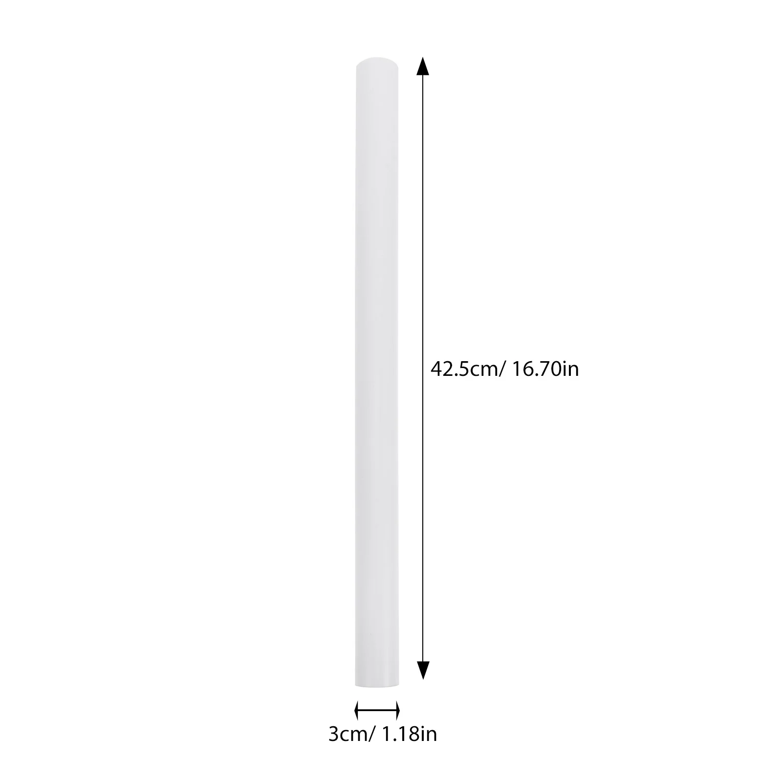 6 قطع من أنبوب تخزين اللوحة المزخرفة، مادة PVC، حماية خفيفة الوزن محمولة للوحات الألوان المائية الزيتية #6