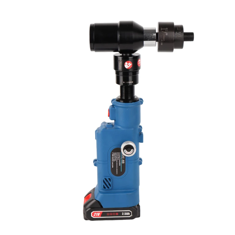 SME-8B 80KN Straight Shank Lithium Battery Hydraulic Bridge Hole Opener, Round Hole Punching Tool and Other Hydraulic Tools